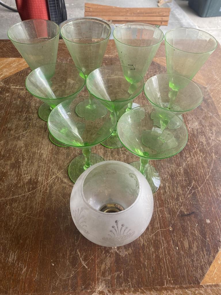 Auction Ohio Depression Glassware