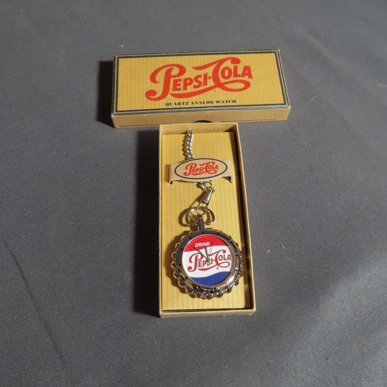 Auction Ohio Pepsi Cola Pocket Watch