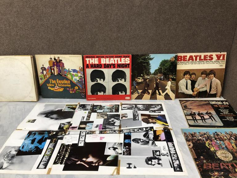 Auction Ohio The Beatles Record Albums