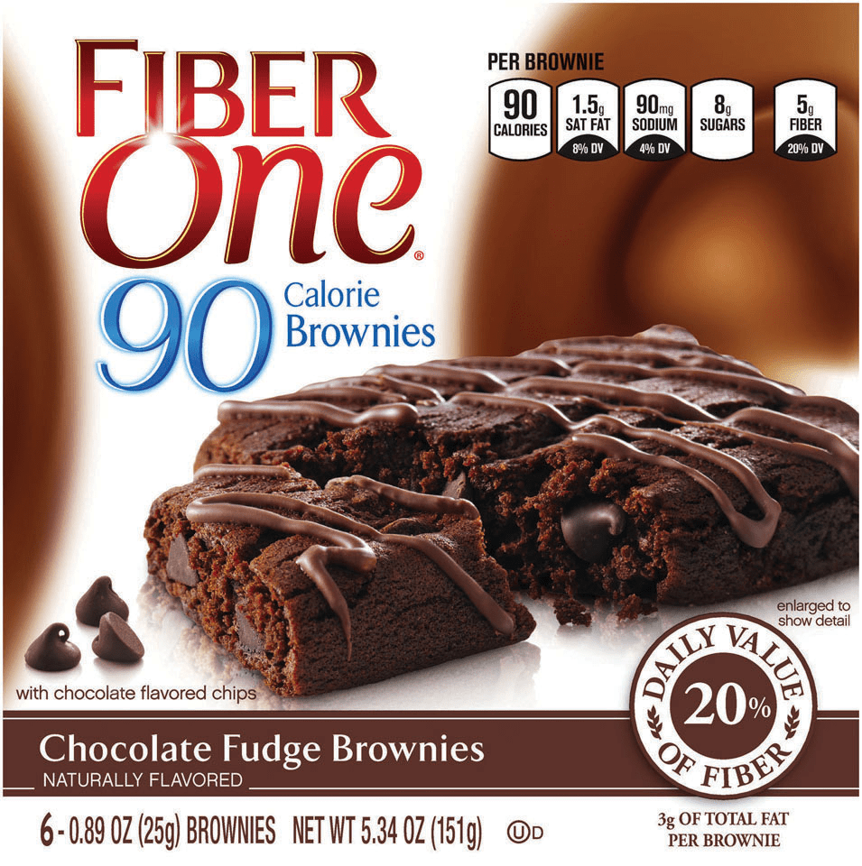 County Fair Foods Watertown Fiber One 70 Calories Chocolate Fudge