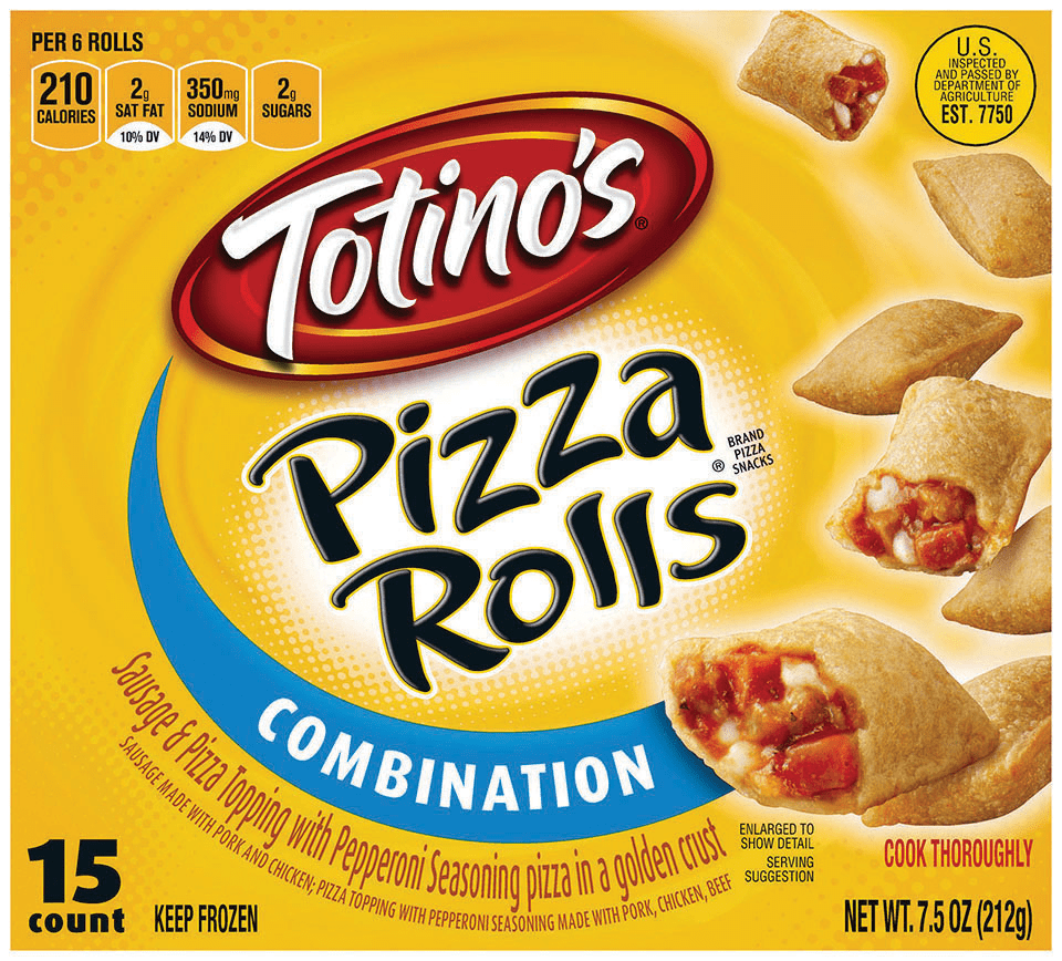 Heritage Market TOTINOS COMBO PIZZA ROLLS 15 CT