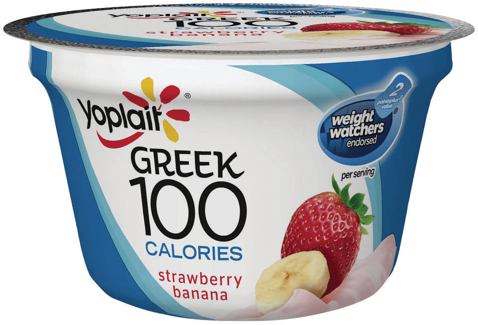 Mosers Foods YOPLAIT GREEK 100 STRAWBERRY BANANA YOGURT 5 OZ