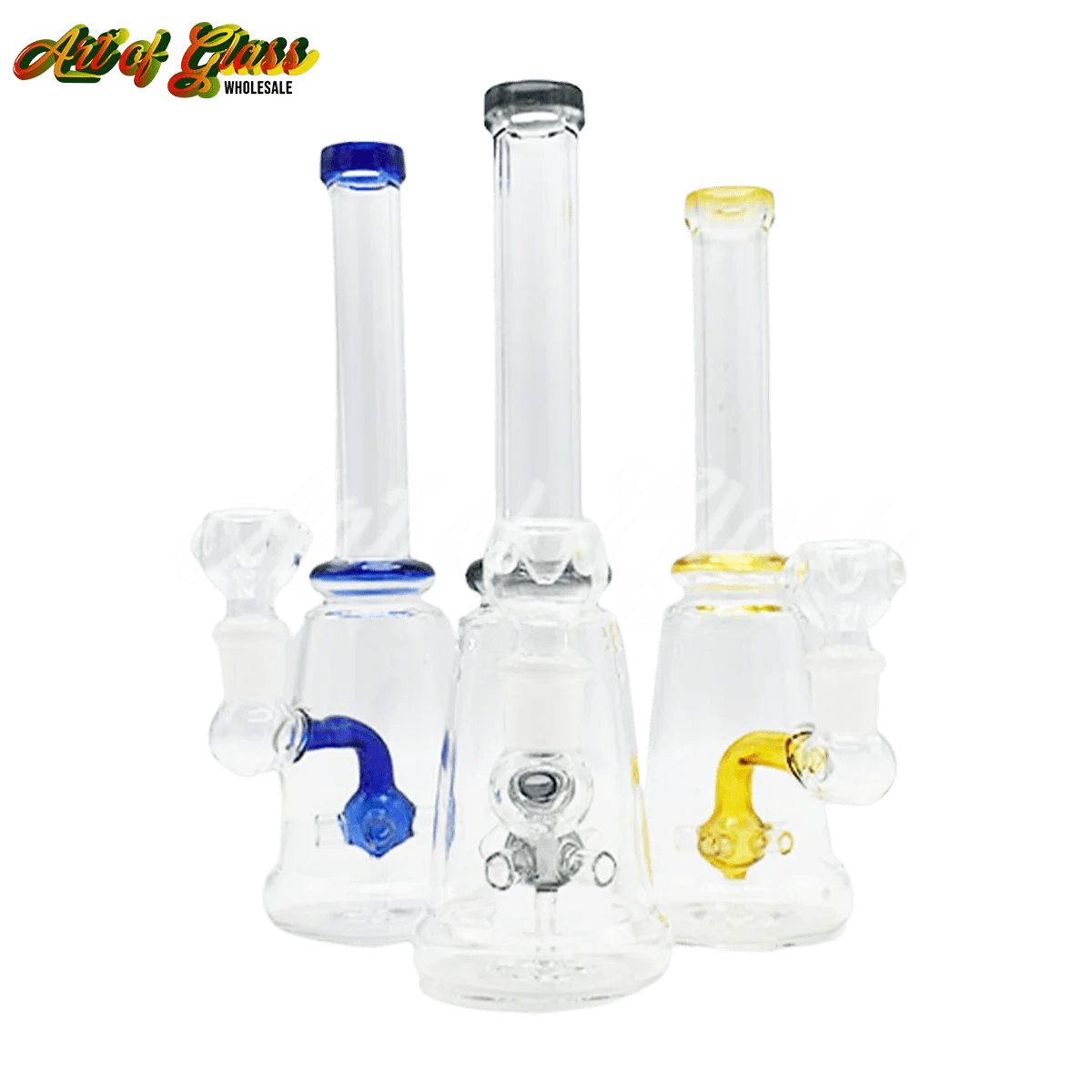 10″ INLINE STAR PERC Art of Glass Wholesale