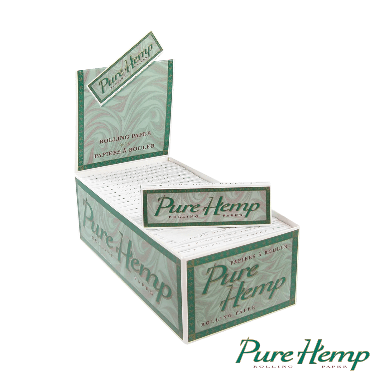 PURE HEMP CLASSIC SINGLE WIDE ROLLING PAPERS Art of Glass Wholesale