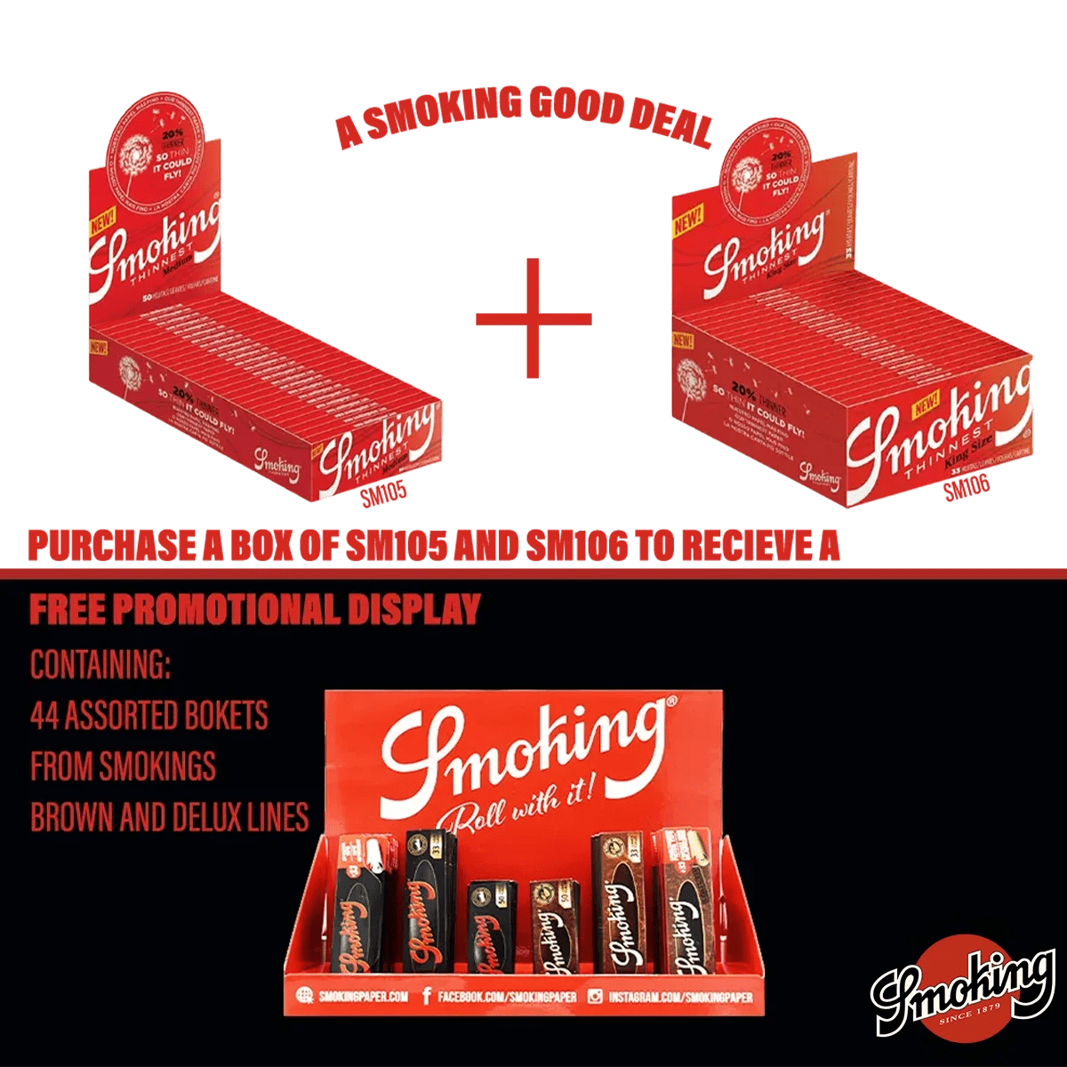 SMOKING PROMOTIONAL BUNDLE Art of Glass Wholesale