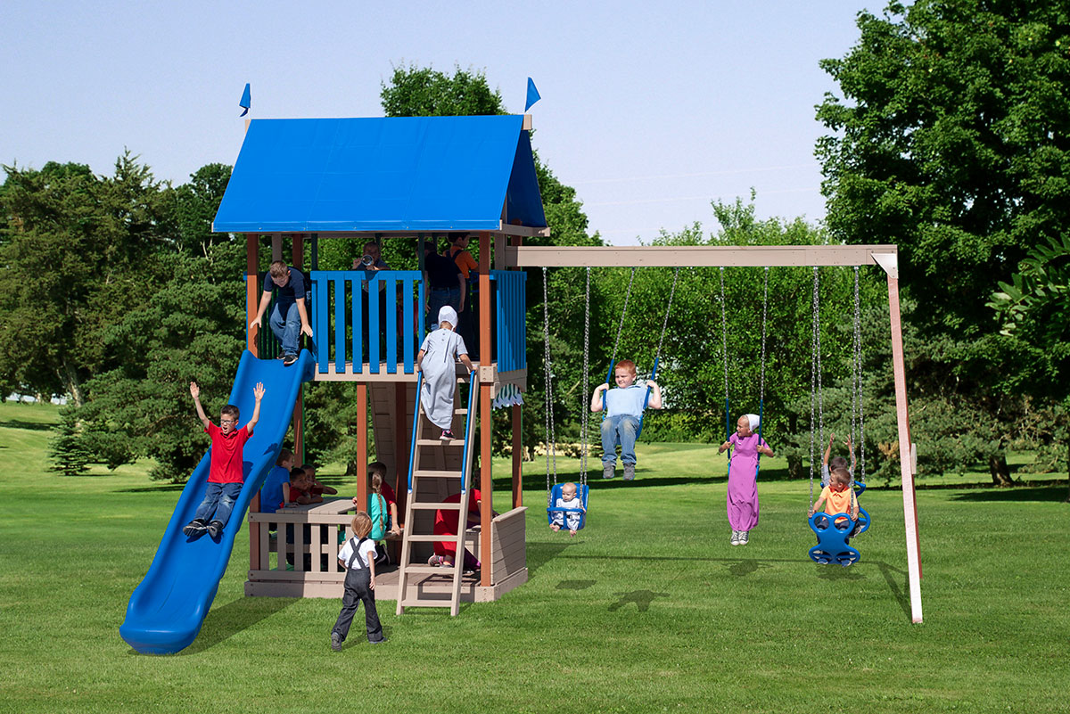 Backyard Swing Sets Why Playground Interactions AOK Playgrounds