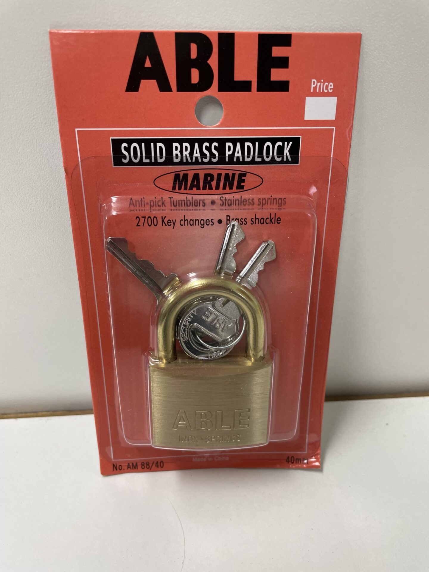 Lock Extra Strong Lock AOK Storage
