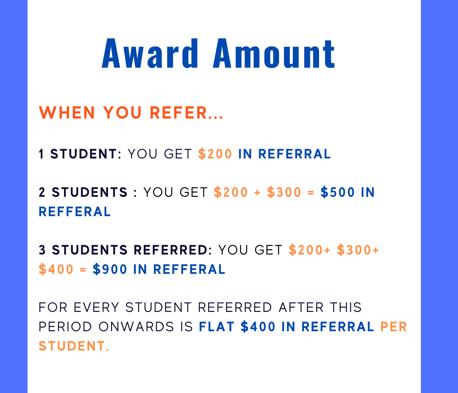 Student Referral Program Academy of Learning College Brampton