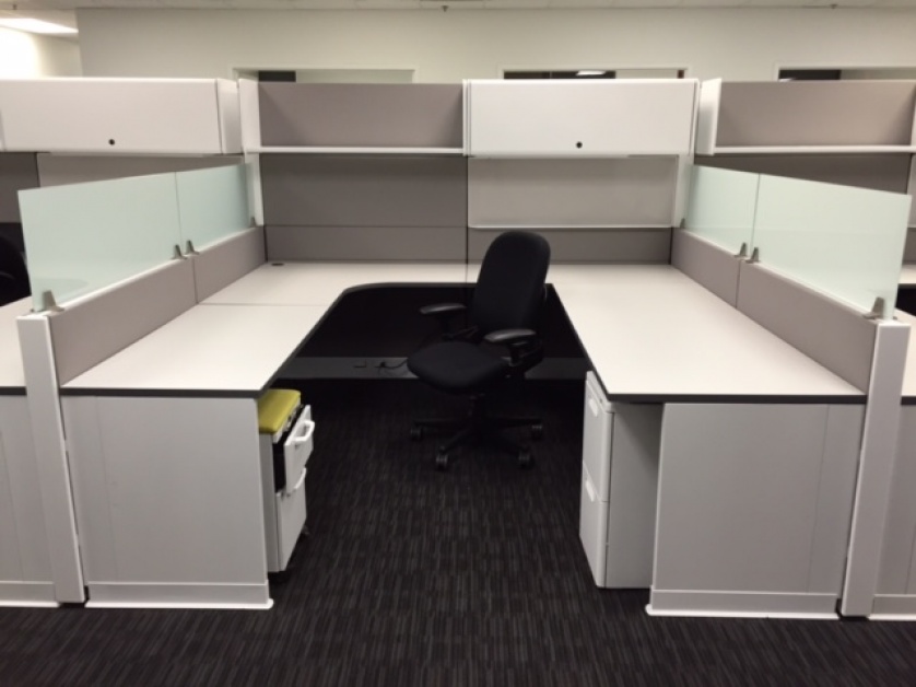 Refurbished Herman Miller Ethospace Workstations Used Cubicles Atlanta Office Liquidators