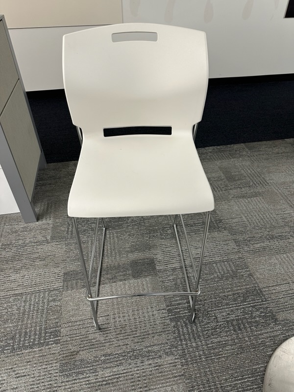 White Bar Stools Atlanta Office Liquidators