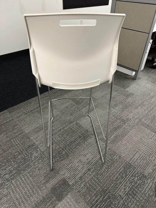 White Bar Stools Atlanta Office Liquidators