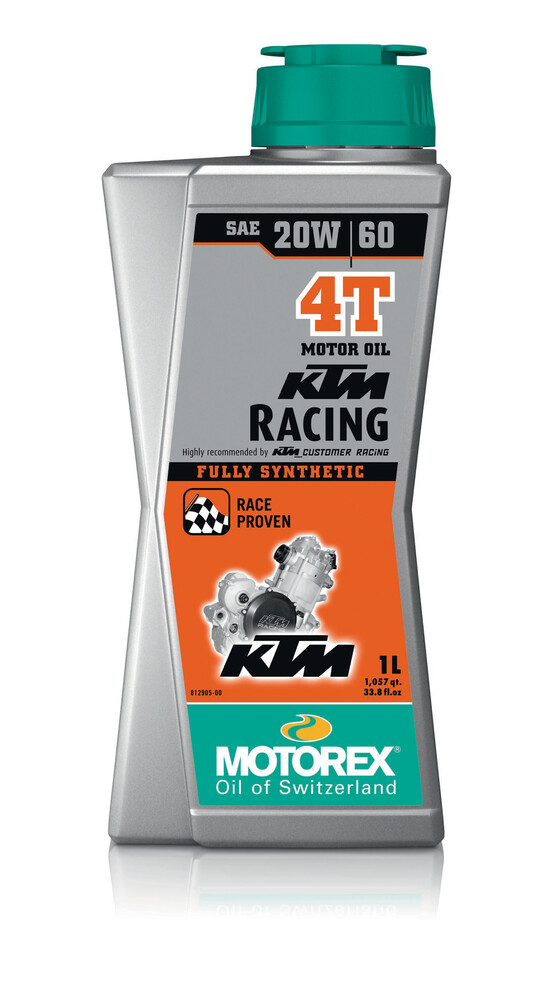 AOMC.mx Motorex KTM Racing 4T 20W60 (1 Liter)