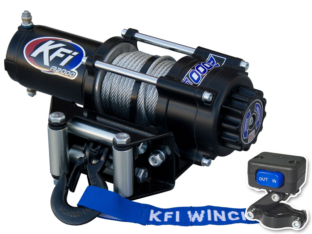 KFI 2000lb ATV Winch Kit AOMC.mx