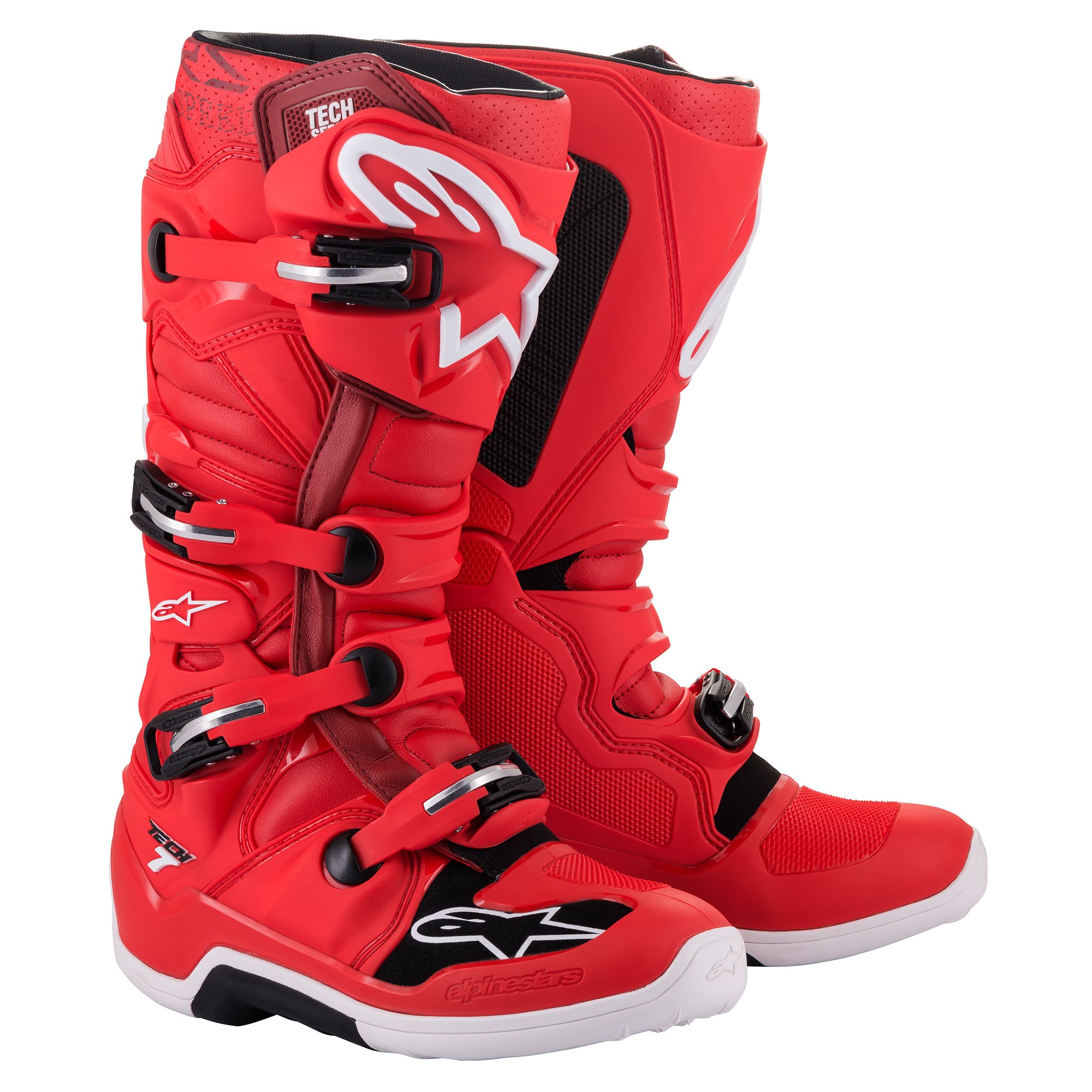 AOMC.mx 2022 Alpinestars Tech 7 Boots (Red)