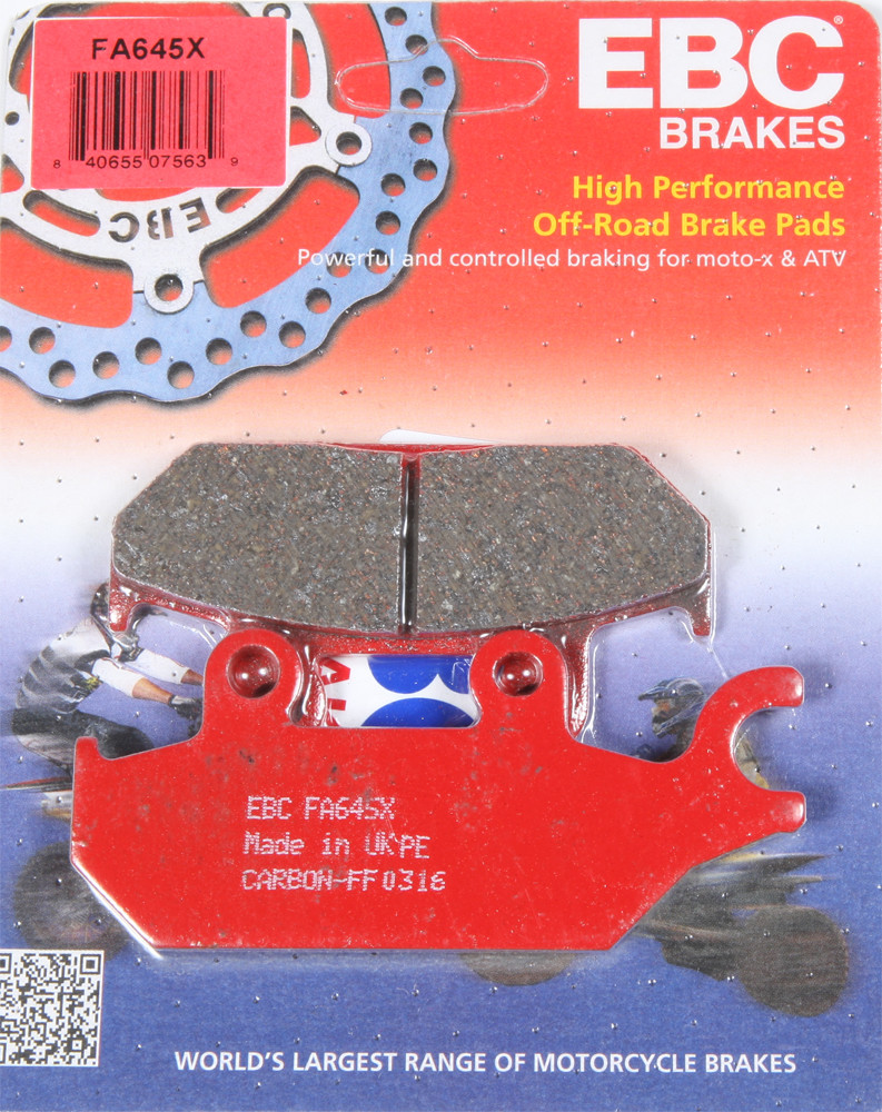 EBC Organic Brake Pads Front/Right Yamaha Viking/Wolverine AOMC.mx