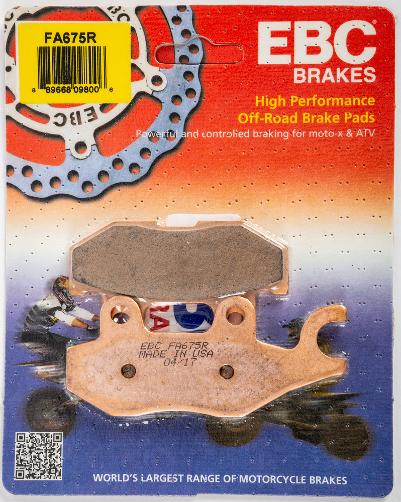 EBC Sintered Brake Pads Rear/Right Yamaha Viking/Wolverine AOMC.mx