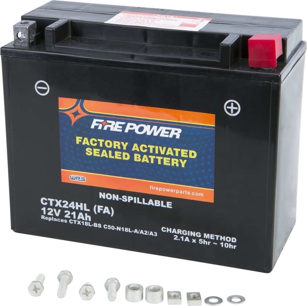 Fire Power Sealed AGM Factory Activated Battery CTX24HL/C50N18LA AOMC.mx