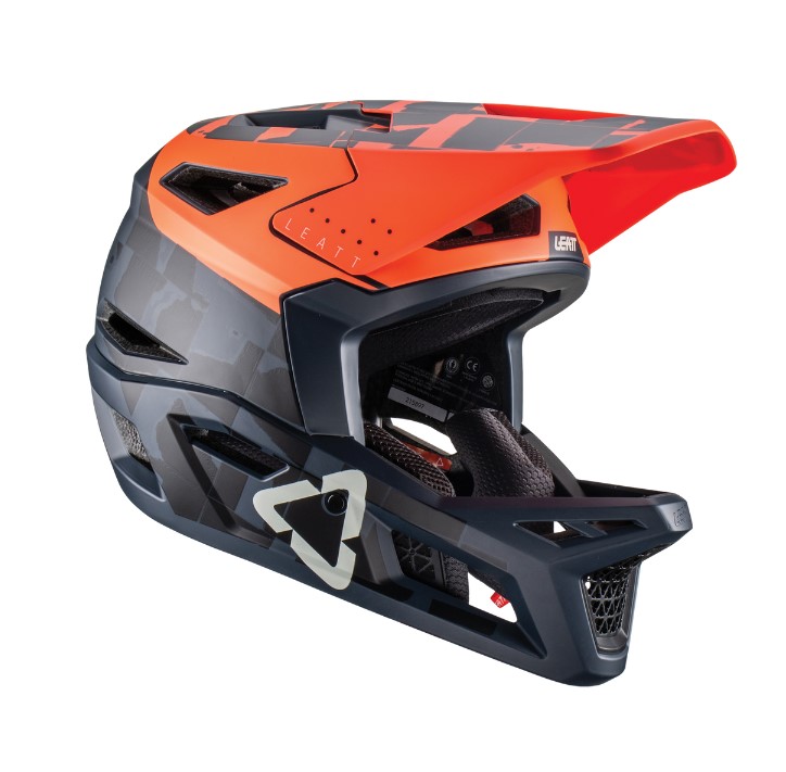 Leatt MTB Gravity 4.0 V22 Helmet (Orange) AOMC.mx