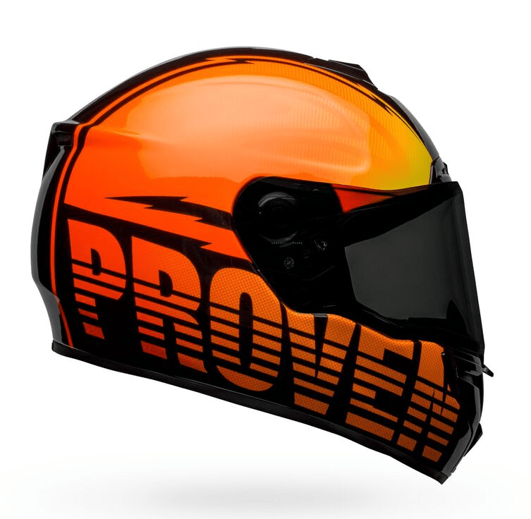 2022 Bell SRT Proverb Helmet XL (Black/Orange/Yellow) AOMC.mx