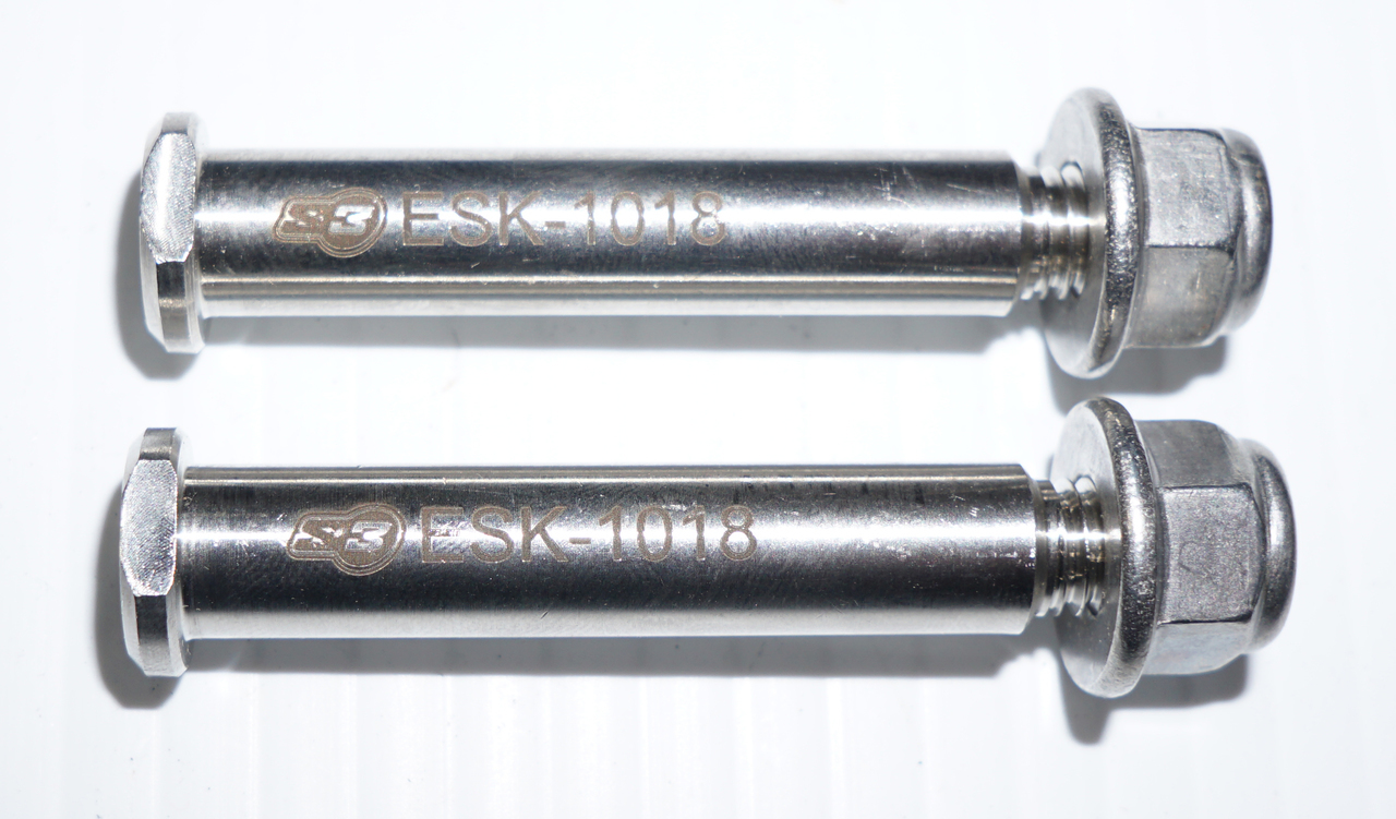 AOMC.mx S3 Advanced Stainless Steel Foot Peg Bolt Kit Sherco Enduro