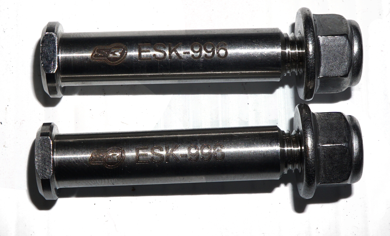 S3 Advanced Stainless Steel Foot Peg Bolt Kit AOMC.mx