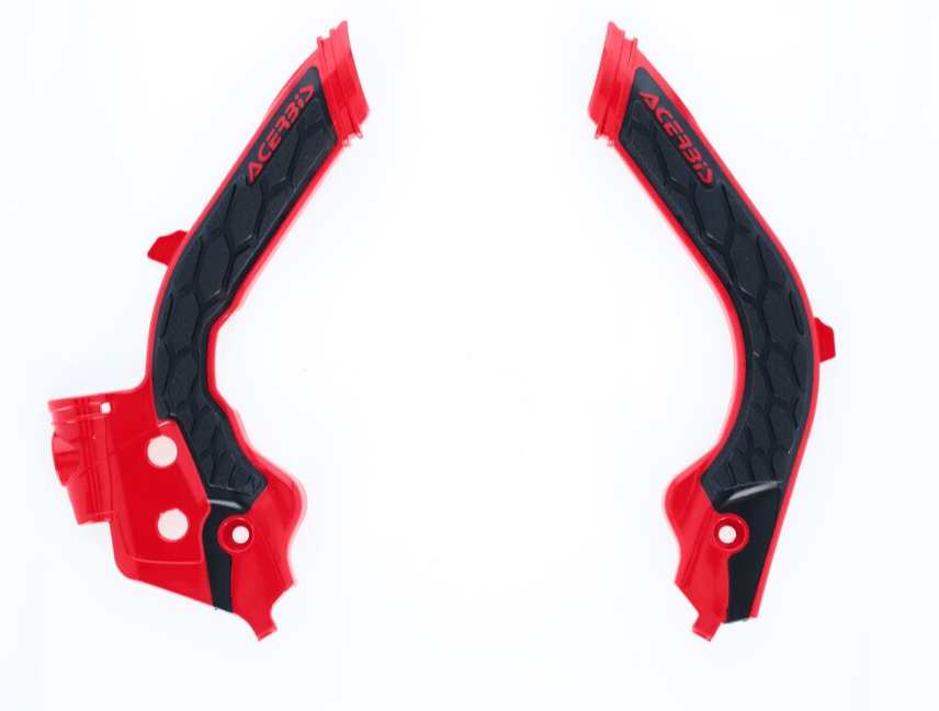 Acerbis GasGas XGrip Frame Guards 2123 (Black/Red) AOMC.mx