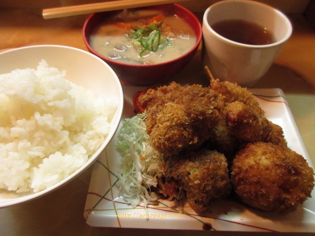 【大阪 堺筋本町「いろり」でワンコイン以下ランチ】今日のメニュー あおのページ