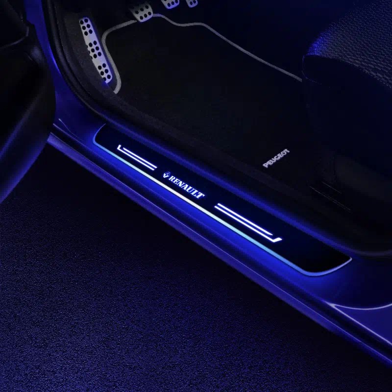Renault Austral Illuminated Door Sill Plates Hardwired AoonuAuto.co.uk