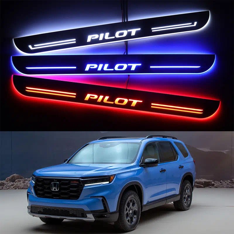 Honda Pilot Illuminated Door Sill Trim Car Step Sill
