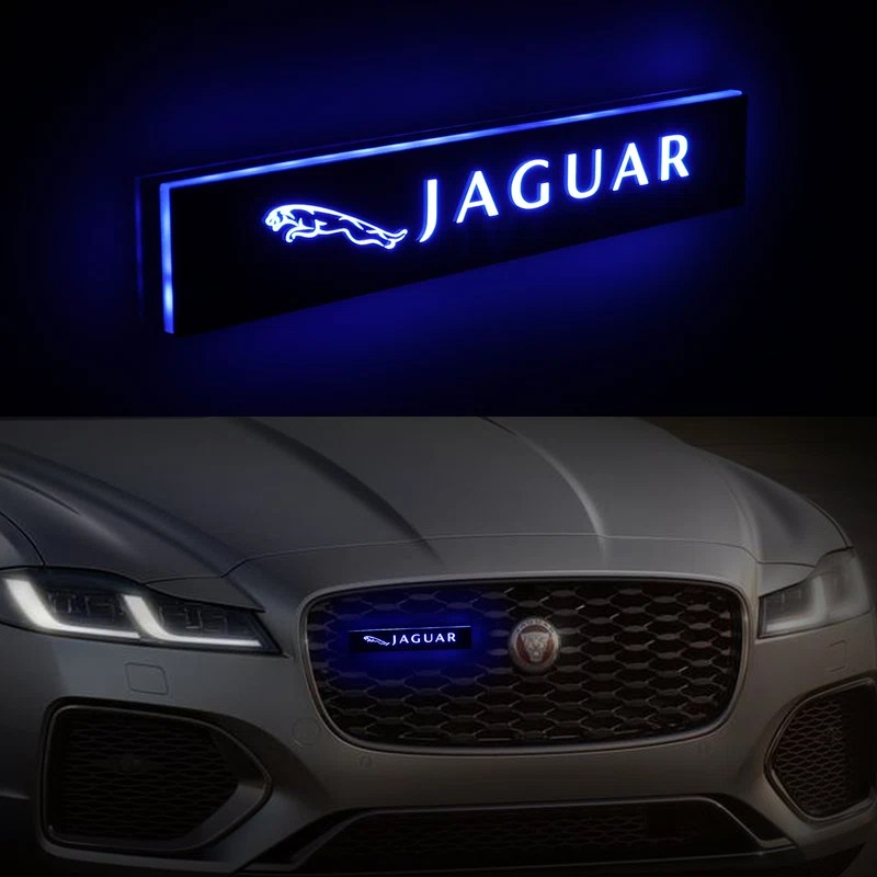 Jaguar Car LOGO Sticker Emblem Light