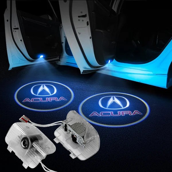 LED Door Logo Projector Light for Acura Pair Car Door Light Logo