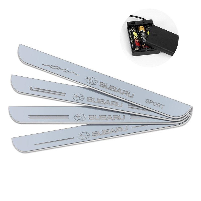Subaru Batteries Powered Door Sill Threshold Lighted Door Sills Car