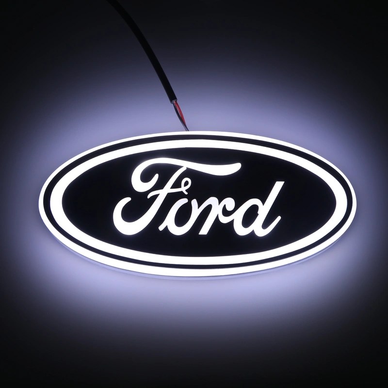 Front Grill Emblem LED Ford Grill Emblem Glowing Car Emblems