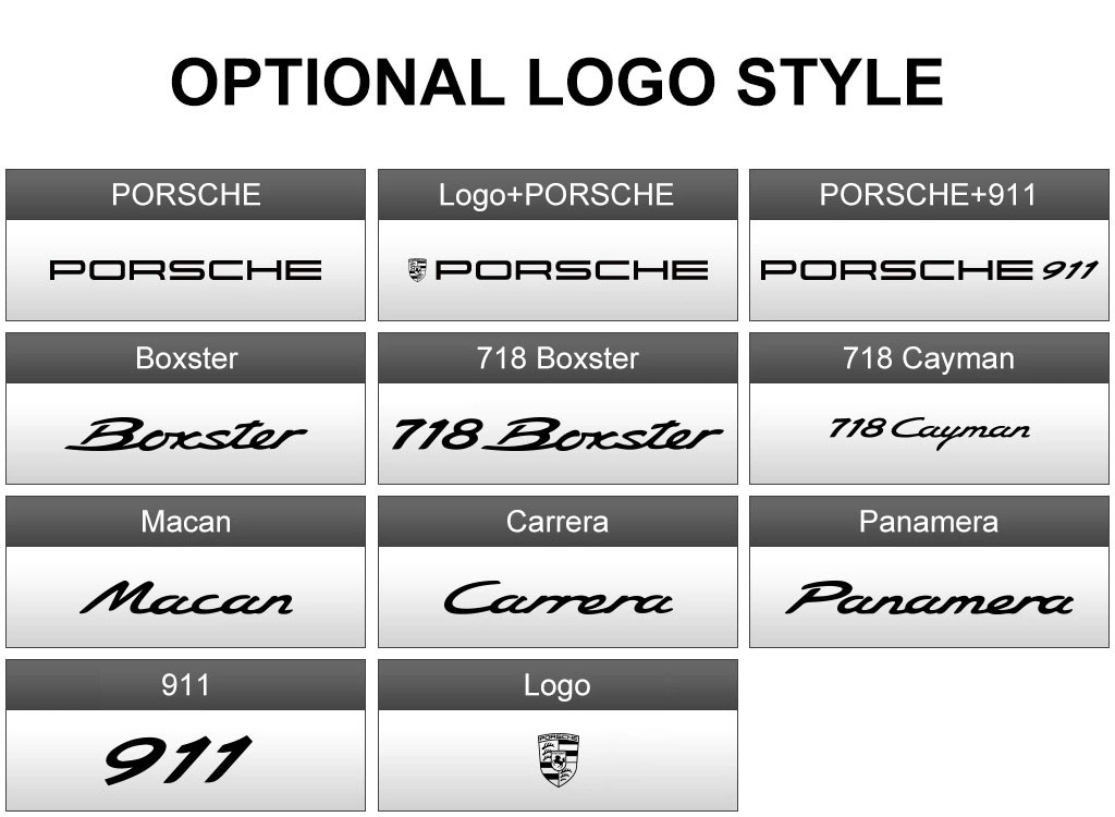 Porsche Car Air Freshener Aromatherapy Diffuser Light Decoration