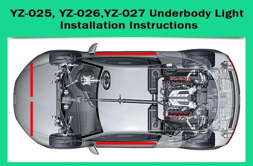 How To Install LED Underbody Lighting Kit?