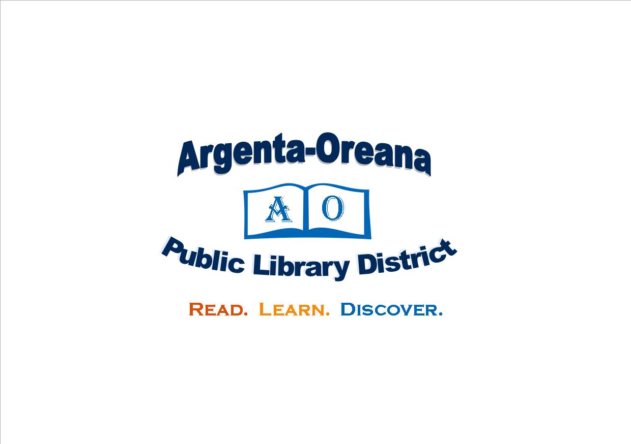 Logo Attempt 2 ArgentaOreana Public Library District