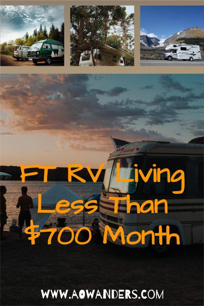 How To Live Full Time In Your RV For Less Than 700 A Month Stationary RV Living AOWANDERS
