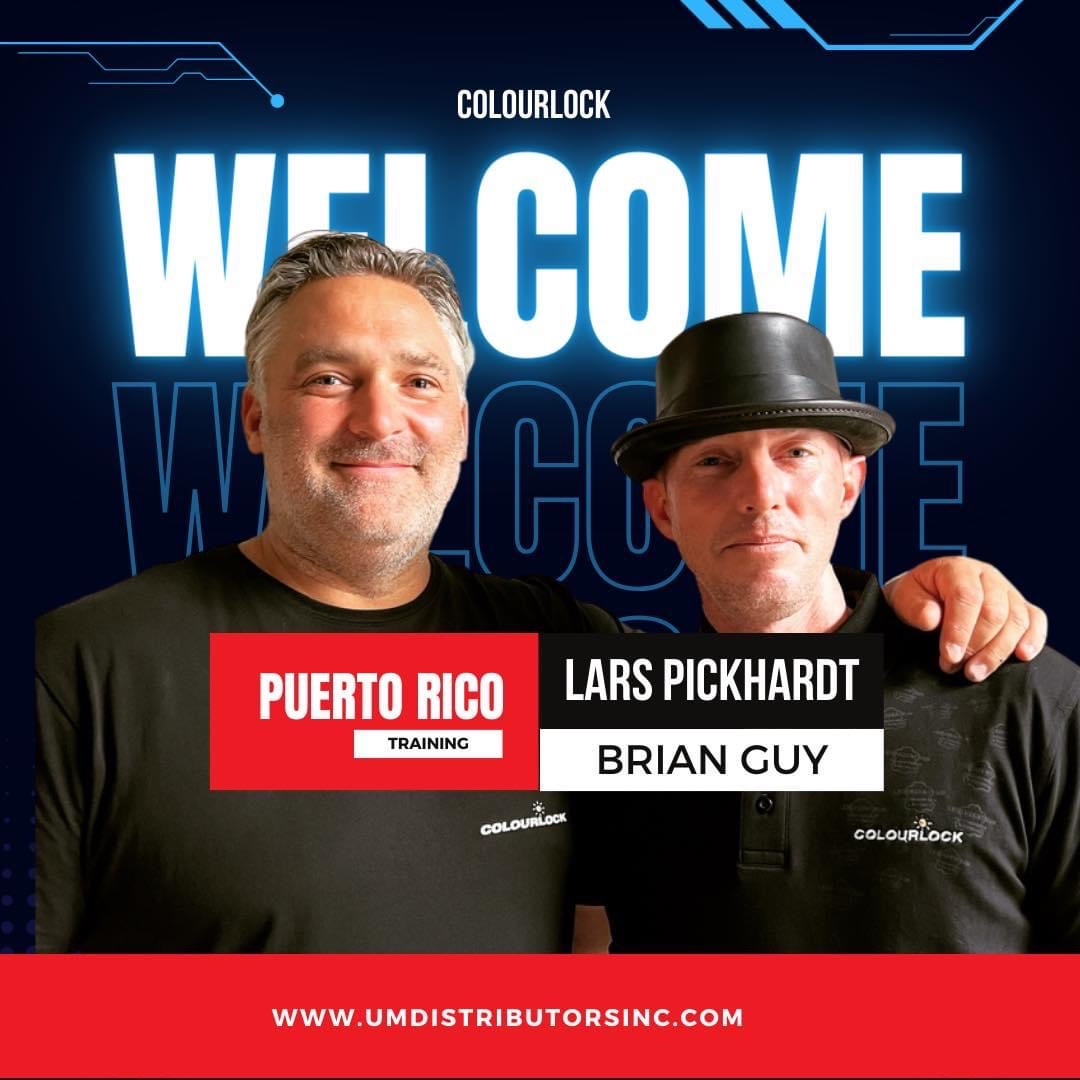 Puerto Rico Colourlock Training at UM Distributors, Inc aowheels