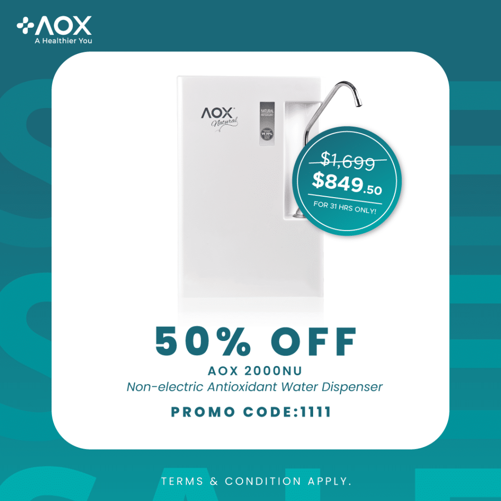 [11.11 Super Sale] AOX2000NU (Ambient/NonElectricity) Antioxidant