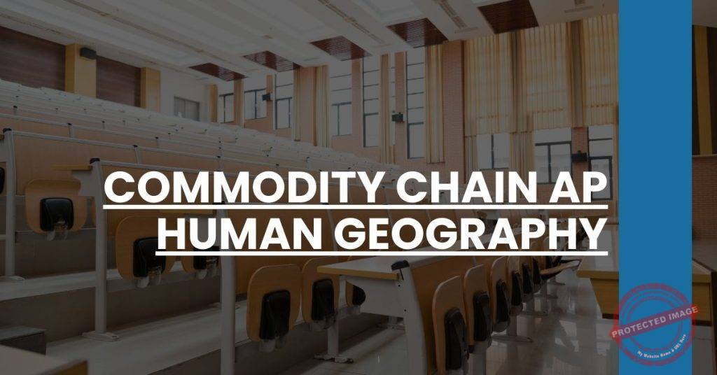 Commodity Chain Ap Human Geography