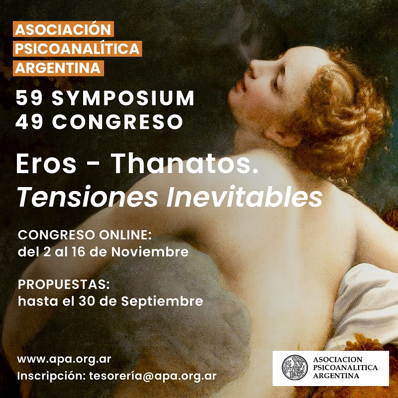 Eros Thanatos Tensiones Inevitables Symposium 2021 2 Al 16 Nov