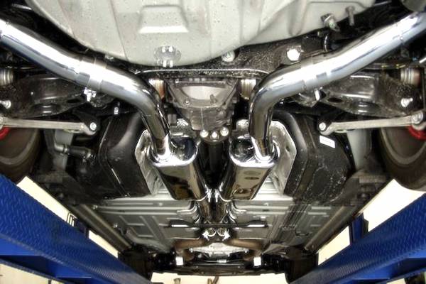 I have a custom car with an exhaust system