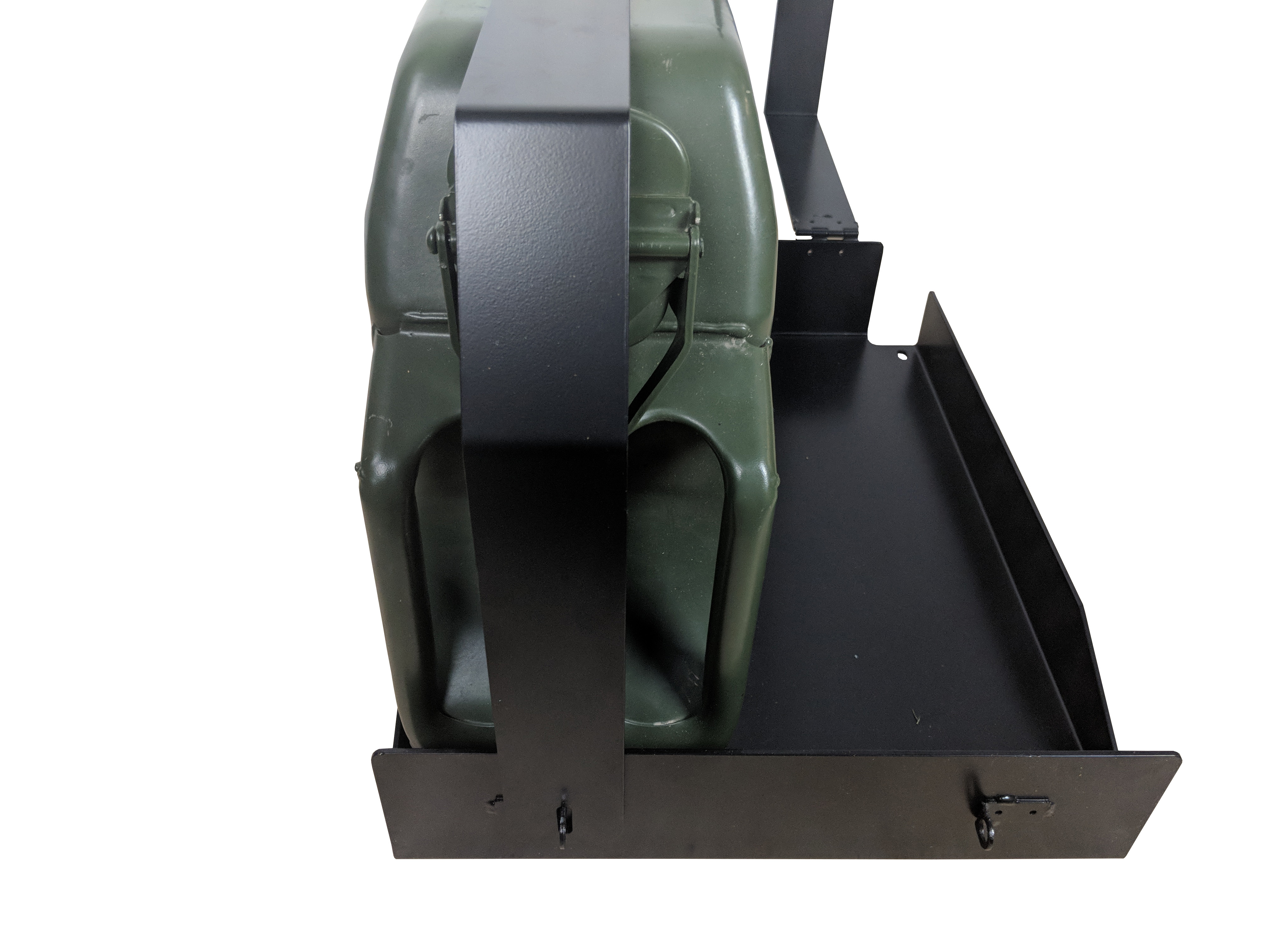 Apache Offroad Heavy Duty Dual Jerry Can Mount Apache Offroad