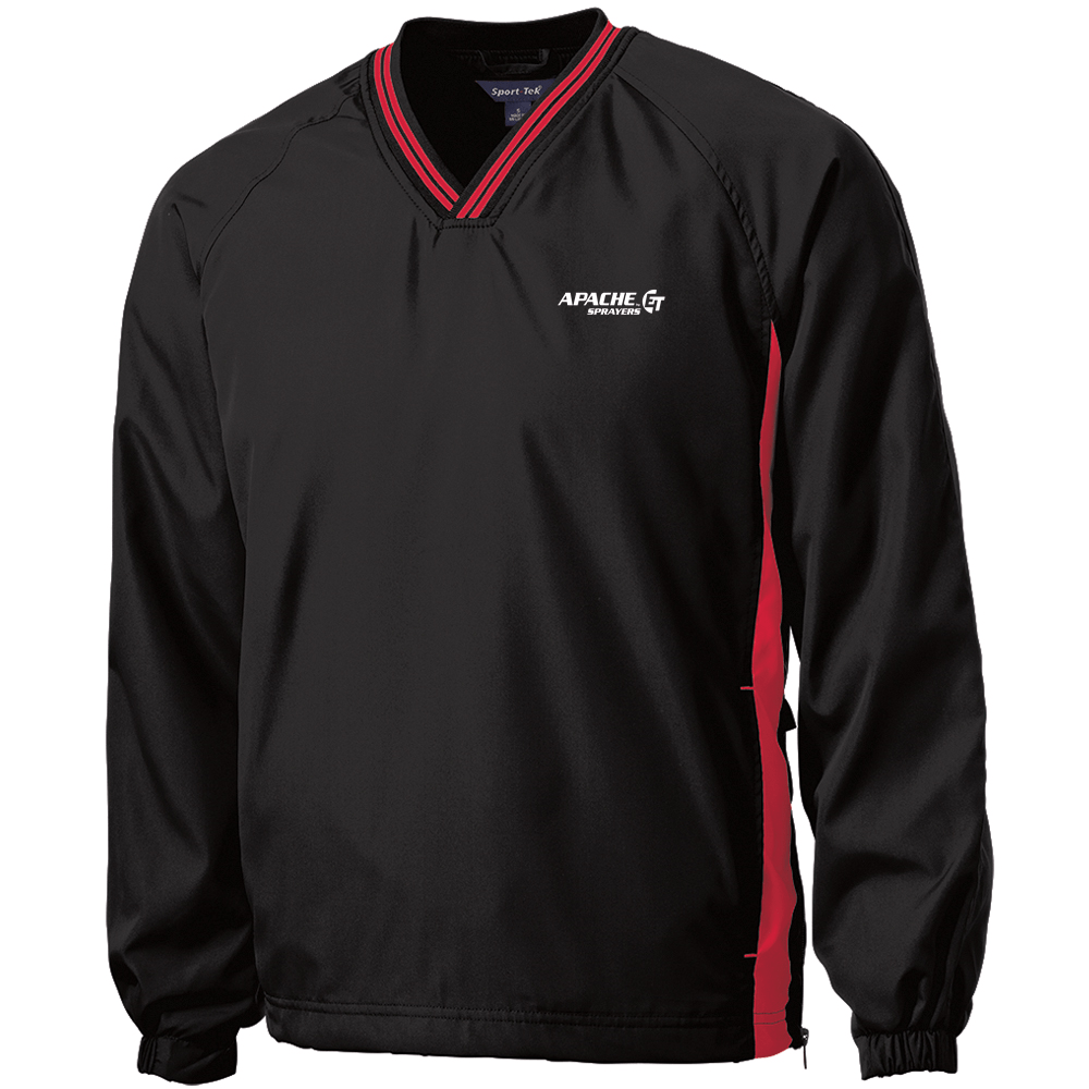 Sport Tek Tipped Vneck Raglan Windshirt Apache Sprayers Online Store