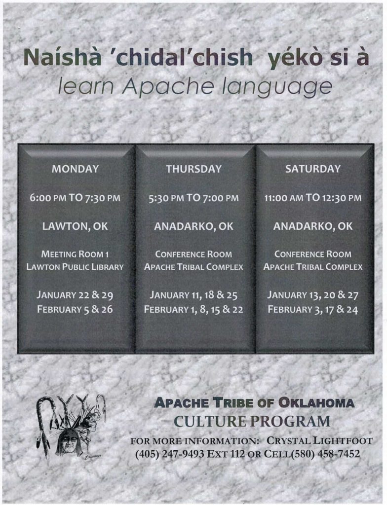 Apache Class Apache Tribe of Oklahoma
