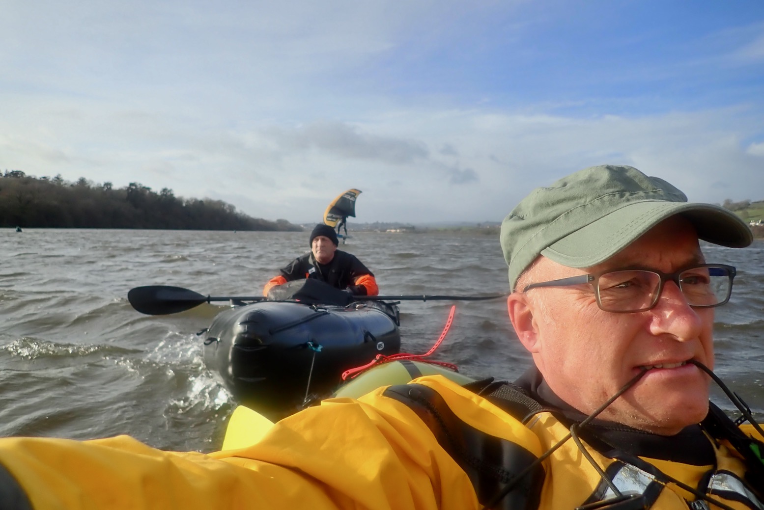 After the Gale Packrafting with the Teignmouth Beast Inflatable