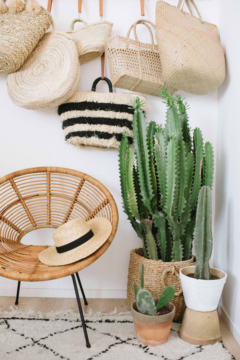 DIY Hanging Bag Rack A Pair & A Spare
