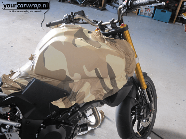 Camo Vinyl Wrapped V Strom Dl1000abs A Pair Of Stroms