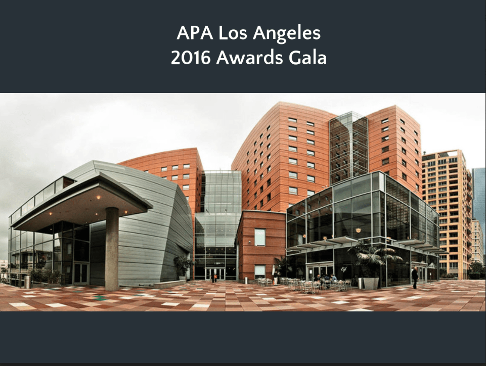 APA Los Angeles » Past APA Los Angeles Planning Awards
