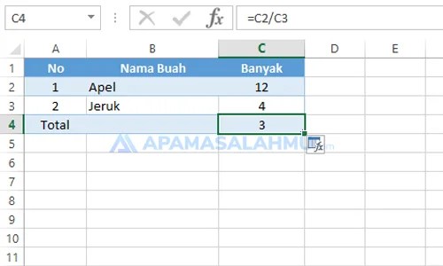 √ Rumus Aritmatika Dasar Microsoft Excel Apa Masalahmu
